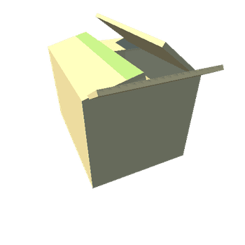 Cardboard Box 3 Beige